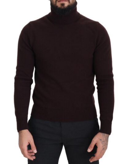 Dolce & Gabbana - Elegant Turtleneck Wool Pullover Sweater