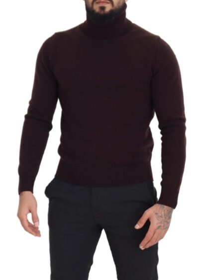 Dolce & Gabbana - Elegant Turtleneck Wool Pullover Sweater