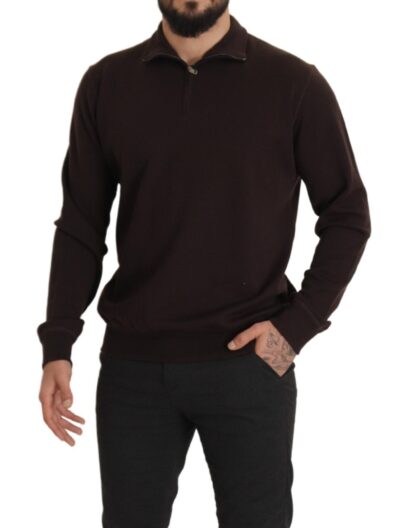 Dolce & Gabbana - Elegant Cashmere Zippered Pullover Sweater