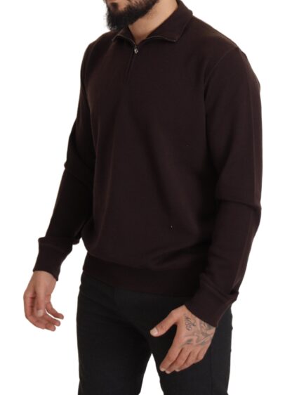 Dolce & Gabbana - Elegant Cashmere Zippered Pullover Sweater