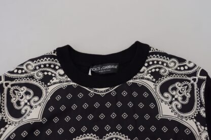 Dolce & Gabbana - Elegant Wool Silk Blend Crewneck Sweater