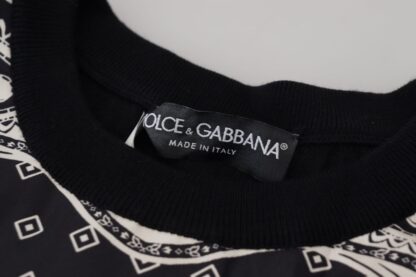 Dolce & Gabbana - Elegant Wool Silk Blend Crewneck Sweater