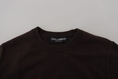 Dolce & Gabbana - Elegant Cashmere Crew Neck Sweater