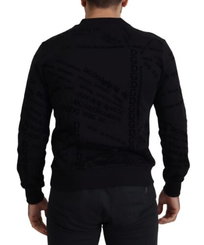 Dolce & Gabbana - Elegant Crew Neck Cotton Blend Sweater