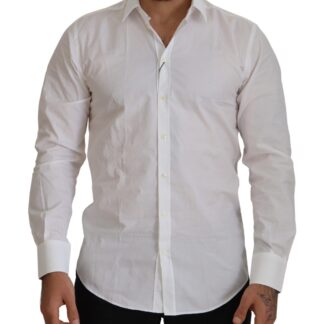 Versace Collection - Elegant Light Blue Dress Shirt