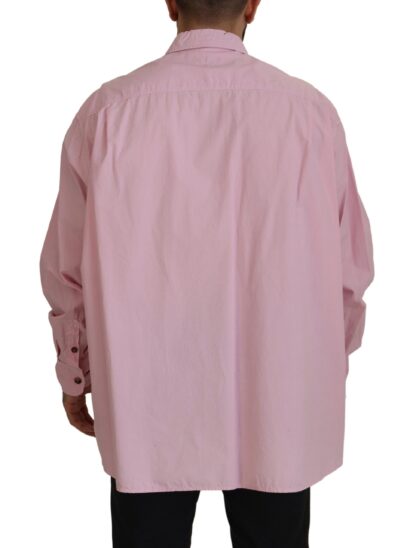 Dolce & Gabbana - Elegant Pink Casual Cotton Shirt