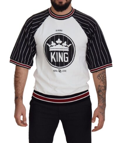 Dolce & Gabbana - Regal Chic Cotton DG King Tee