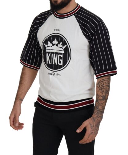 Dolce & Gabbana - Regal Chic Cotton DG King Tee