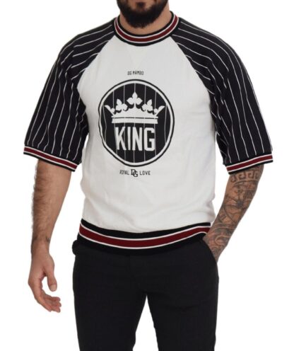 Dolce & Gabbana - Regal Chic Cotton DG King Tee