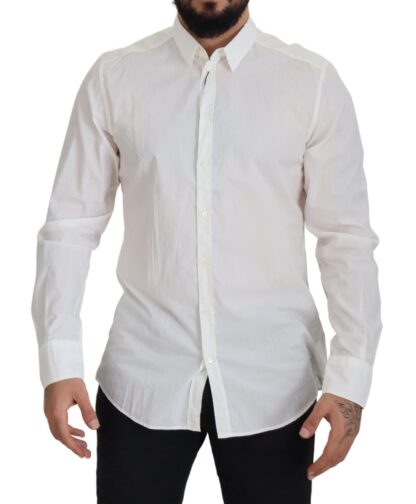 Dolce & Gabbana - Elegant Slim Fit Dress Shirt