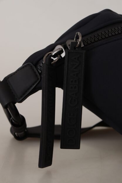 Dolce & Gabbana - Chic Black Belt Fanny Bag