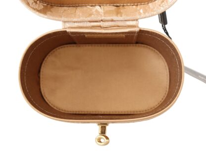 Dolce & Gabbana - Beige Alta Moda Hand Makeup Mirror Bag