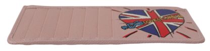 Dolce & Gabbana - Pink Leather Long Wallet with Billslot