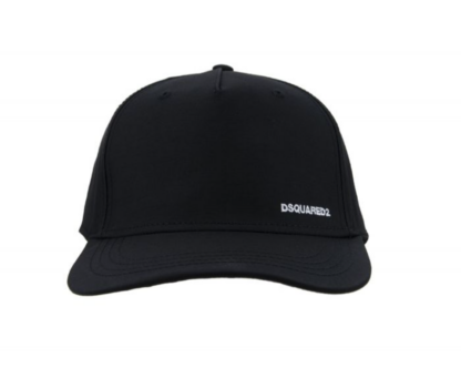 Dsquared² - Embroidered Wool Silk Black Cap