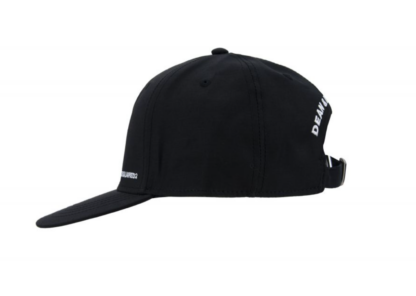 Dsquared² - Embroidered Wool Silk Black Cap