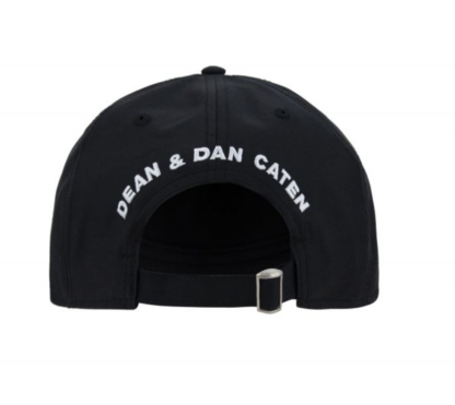 Dsquared² - Embroidered Wool Silk Black Cap