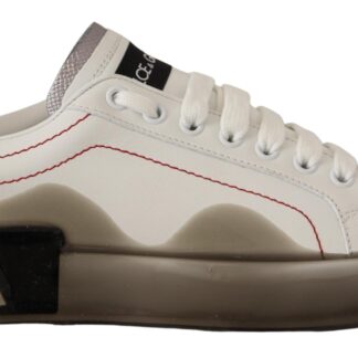 Dolce & Gabbana - Elegant Portofino Leather Sneakers