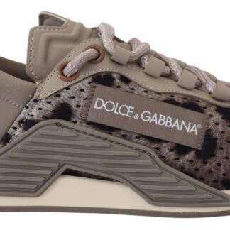 Dolce & Gabbana - Queen Crown Chic Leather Sneakers