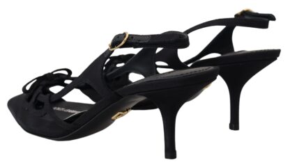 Dolce & Gabbana - Elegant Slingback Heels in Timeless Black