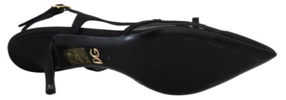 Dolce & Gabbana - Elegant Slingback Heels in Timeless Black