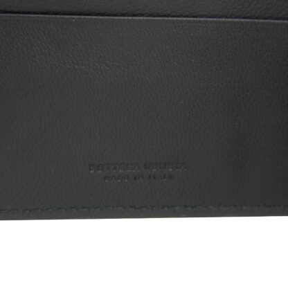 Bottega Veneta - Bottega Veneta Men's Intercciaco Black Leather Intercciaco Woven Wallet