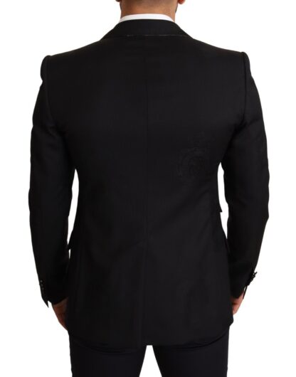 Dolce & Gabbana - Elegant Black Slim Fit Blazer Jacket