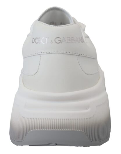 Dolce & Gabbana - Chic Daymaster Leather Sneakers - Elegant White