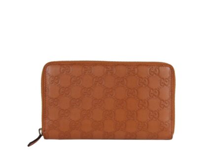 Gucci - Gucci Women's Leather Zip Around Wallet With Coin Pocket