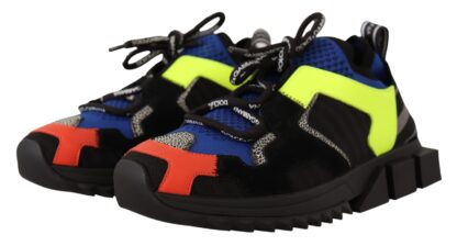 Dolce & Gabbana - Elegant Multicolor Low Top Sneakers