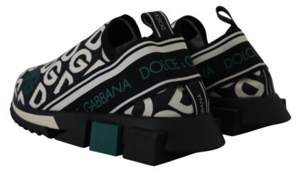 Dolce & Gabbana - Elegant Monochrome Logo Sneakers