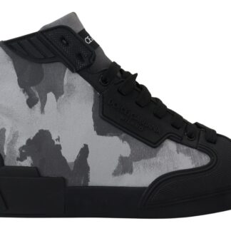 Dolce & Gabbana - Elegant High Top Canvas Sneakers