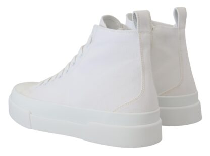 Dolce & Gabbana - Elegant High Top Canvas Sneakers