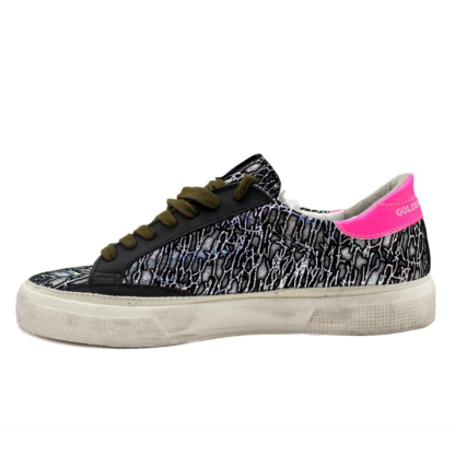 Golden Goose - Chic Calfskin Low Sneakers with Suede Star