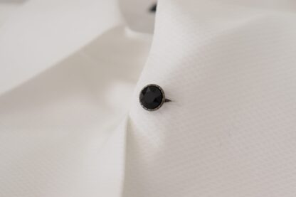 Dolce & Gabbana - Elegant White Cotton Collared Shirt