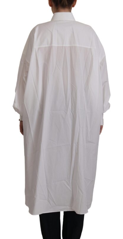 Dolce & Gabbana - Elegant White Cotton Buttoned Shirt