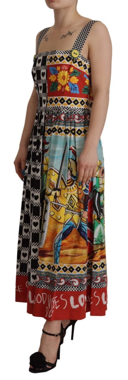 Dolce & Gabbana - Patchwork Maxi A-Line Dress