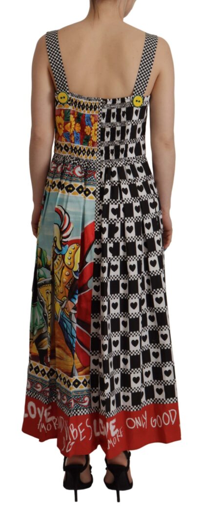 Dolce & Gabbana - Patchwork Maxi A-Line Dress