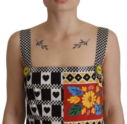 Dolce & Gabbana - Patchwork Maxi A-Line Dress