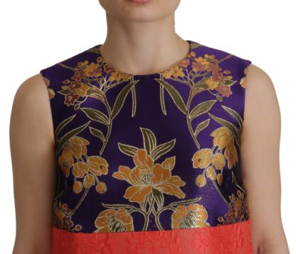 Dolce & Gabbana - Elegant Jacquard Shift Dress