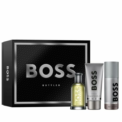 Σετ Ανδρικό Άρωμα Hugo Boss BOTTLED EDT 3 Τεμάχια