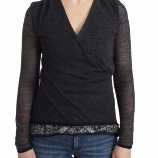 Ermanno Scervino - Chic Cropped Alpaca Blend Sweater