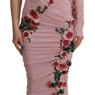 Dolce & Gabbana - Elegant Floral A-Line Sheath Dress