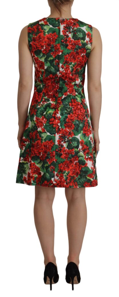 Dolce & Gabbana - Multicolor Floral A-Line Dress