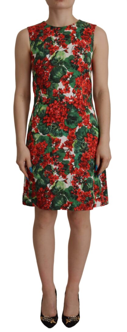 Dolce & Gabbana - Multicolor Floral A-Line Dress