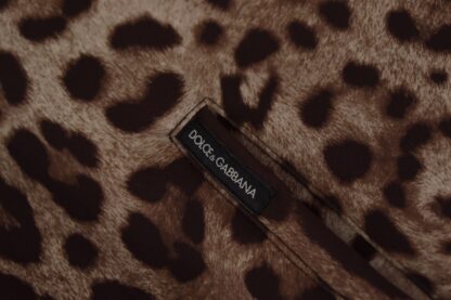 Dolce & Gabbana - Elegant Leopard Bomber Jacket