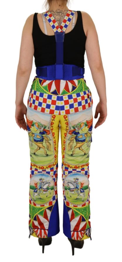 Dolce & Gabbana - Multicolor High Waist Snow Pants