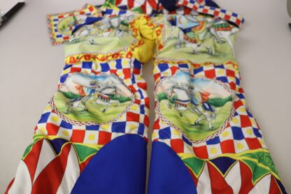 Dolce & Gabbana - Multicolor High Waist Snow Pants