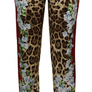 Dolce & Gabbana - Exquisite Silk High Waist Pants