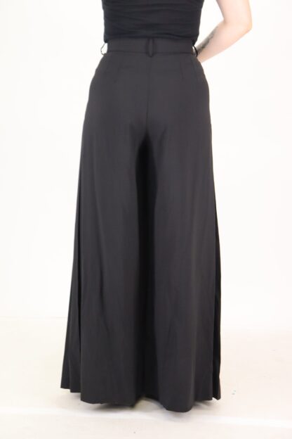 Dolce & Gabbana - Elegant High Waist Black Wool Pants