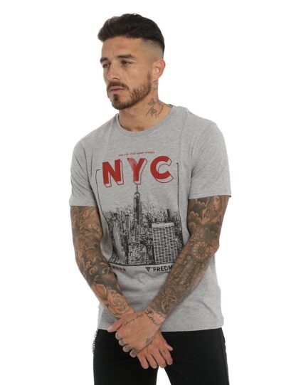 Fred Mello - Urban Chic New York Print Tee